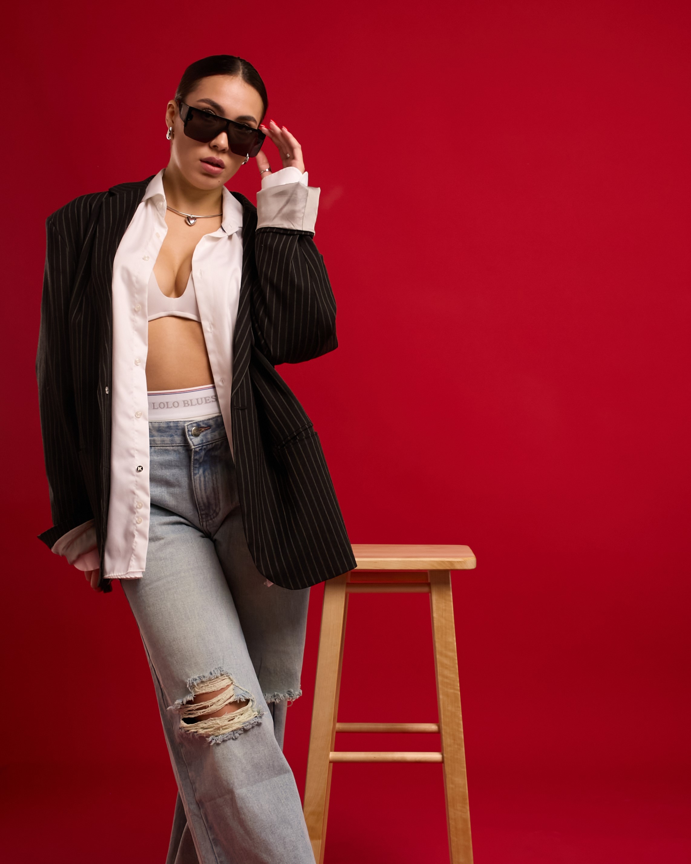 Девушка в очках