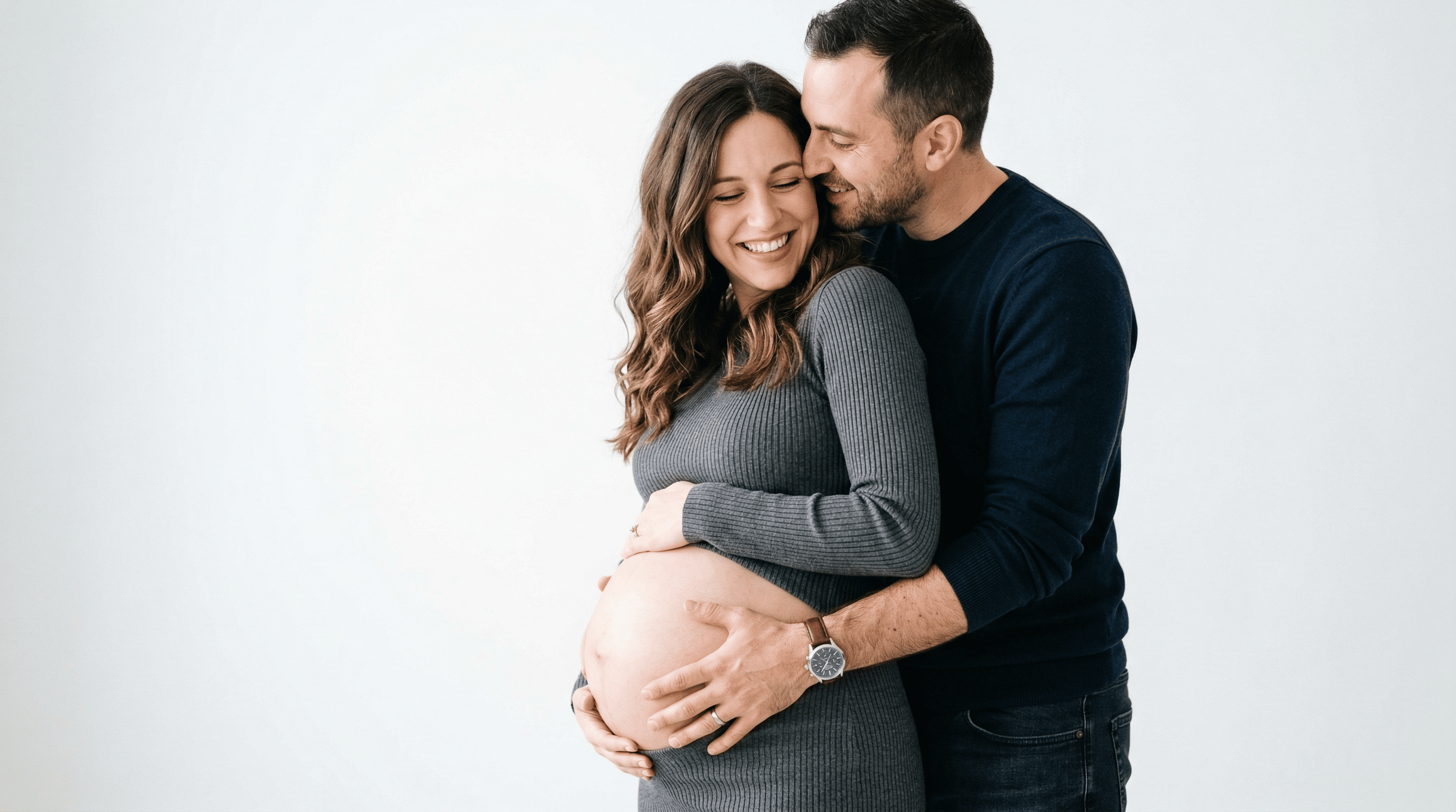 Фото беременная с мужем